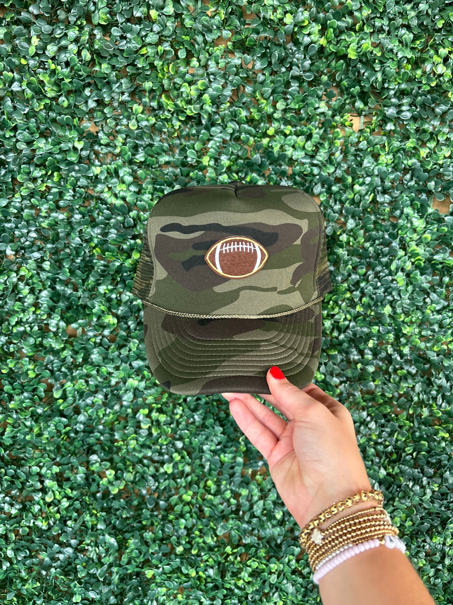 Football Hat- camo