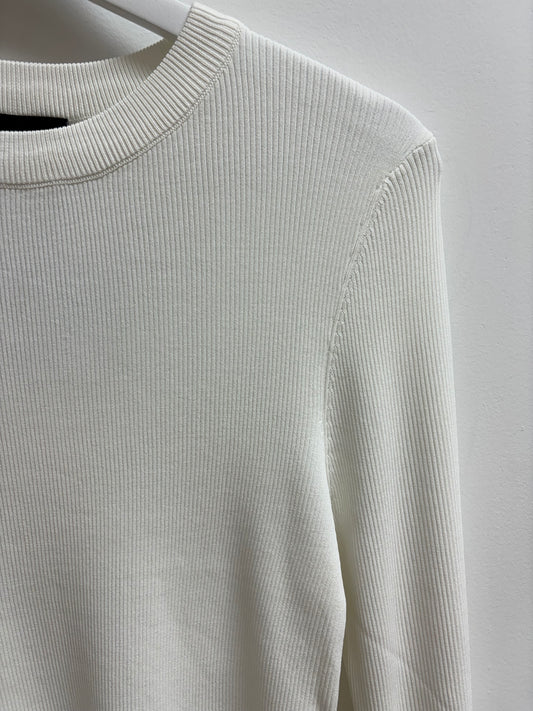 Fall Layering Top- off white